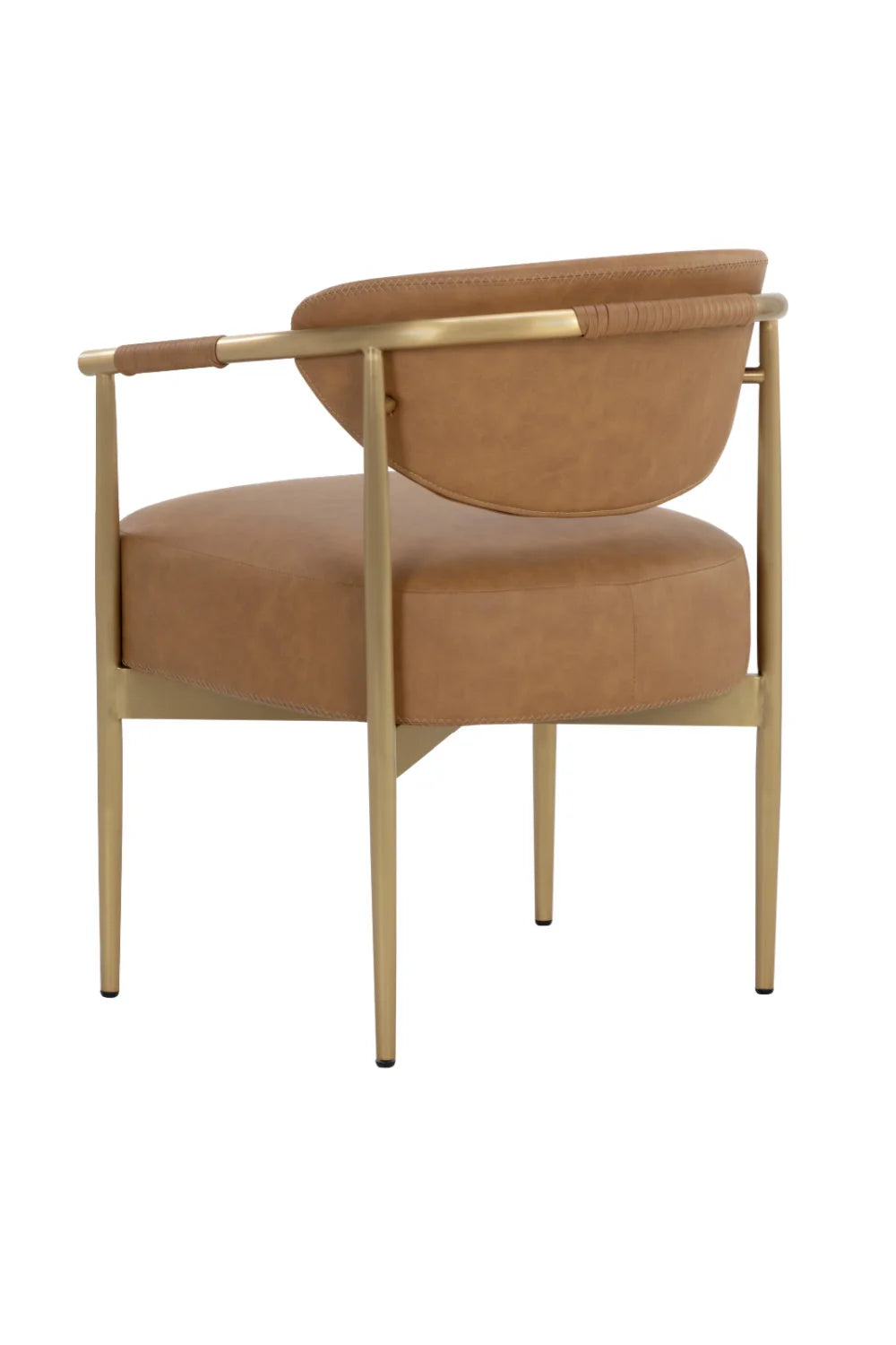 Luxury Woven Modern Dining Armchair European Style for Villa