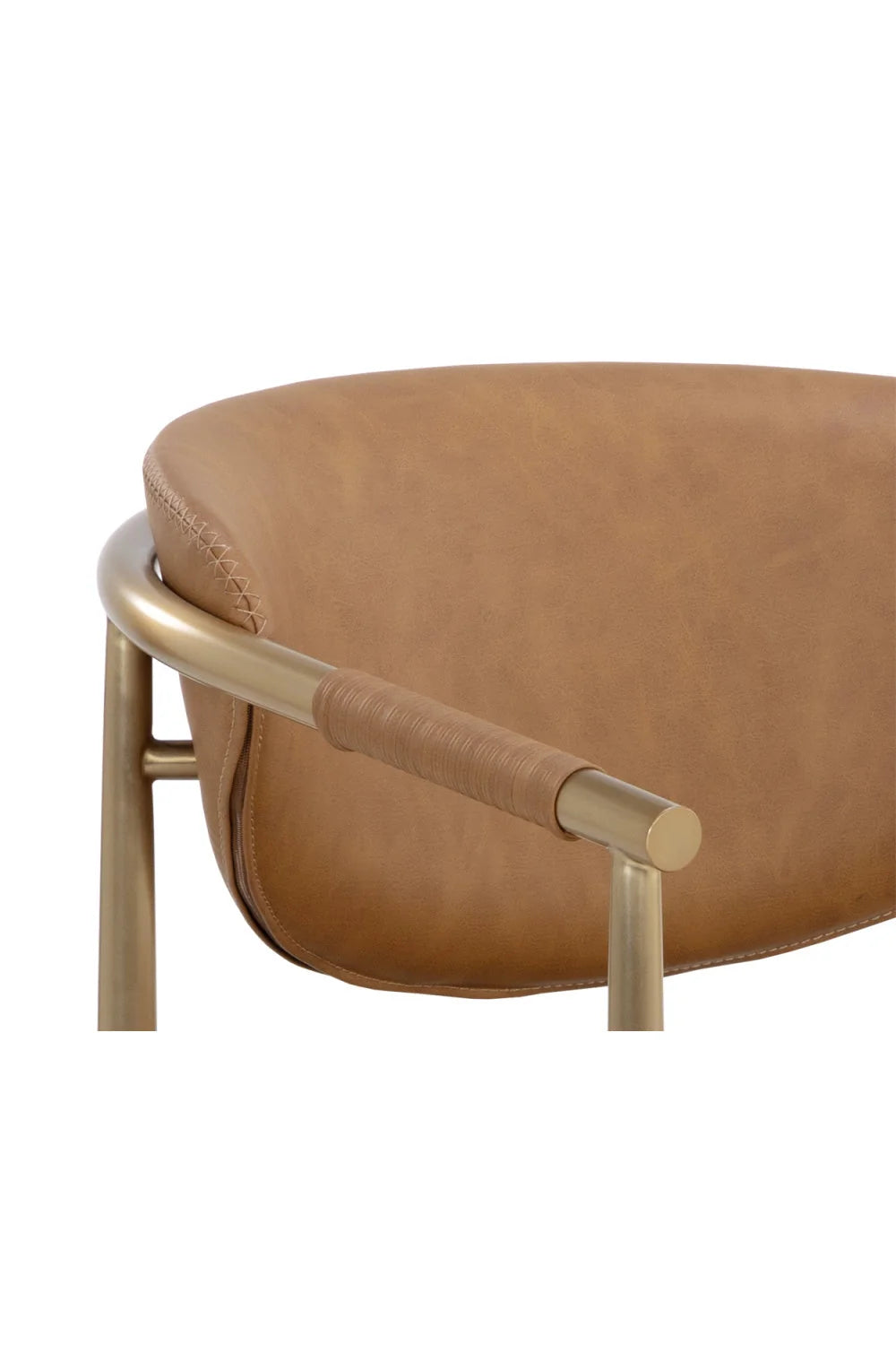 Luxury Woven Modern Dining Armchair European Style for Villa