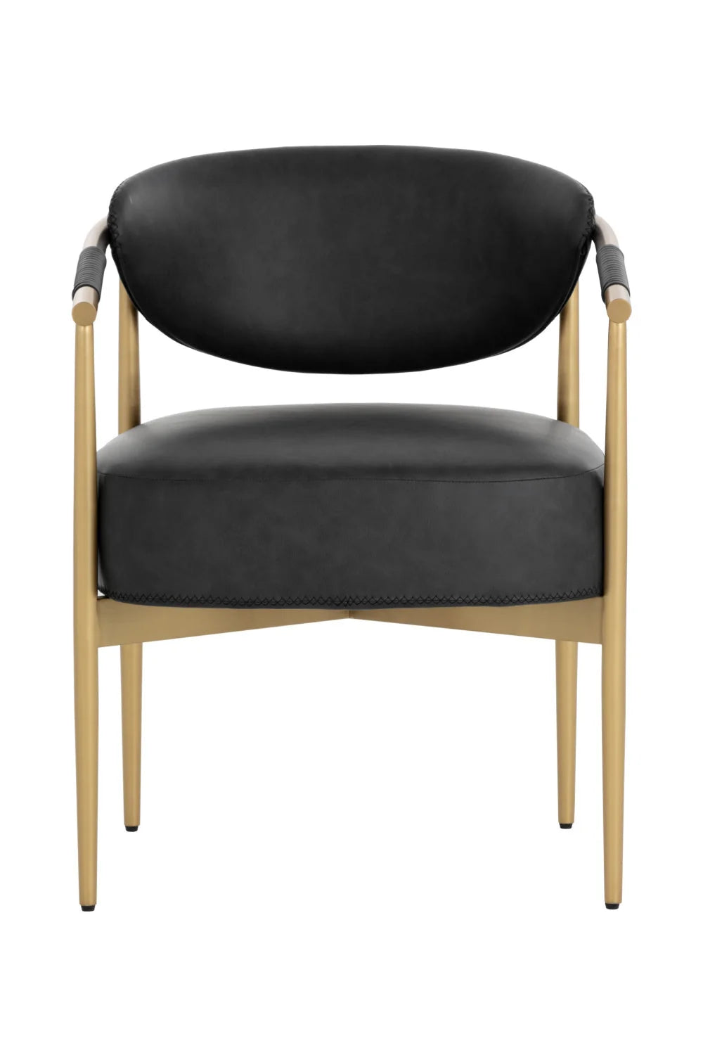 Luxury Woven Modern Dining Armchair European Style for Villa