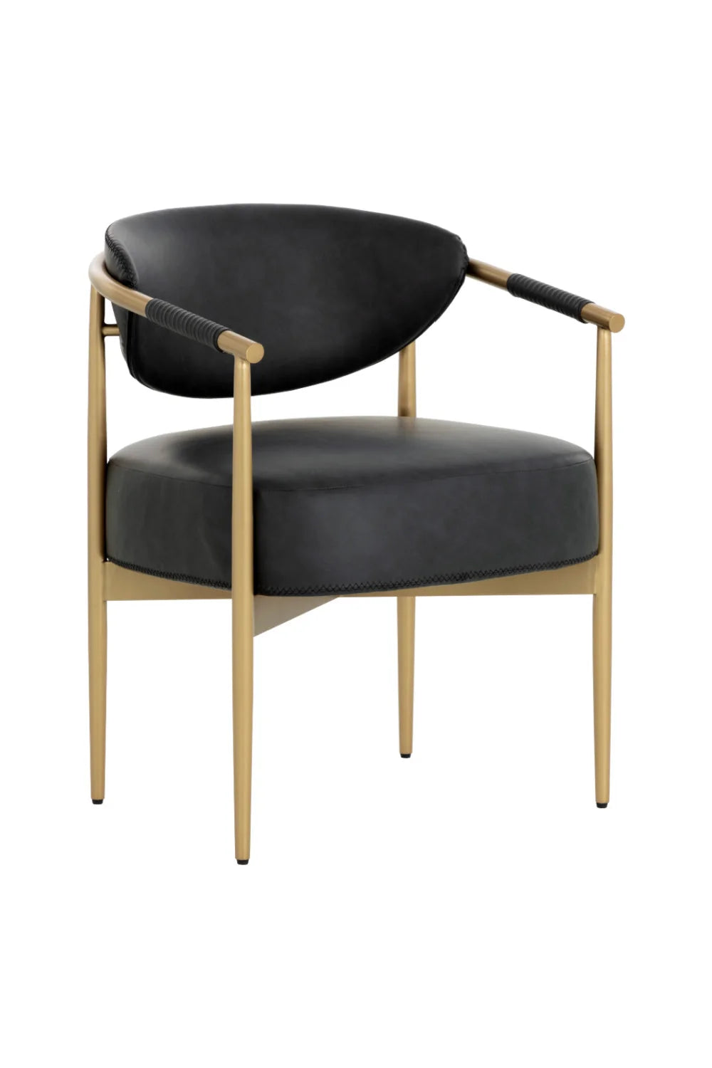 Luxury Woven Modern Dining Armchair European Style for Villa