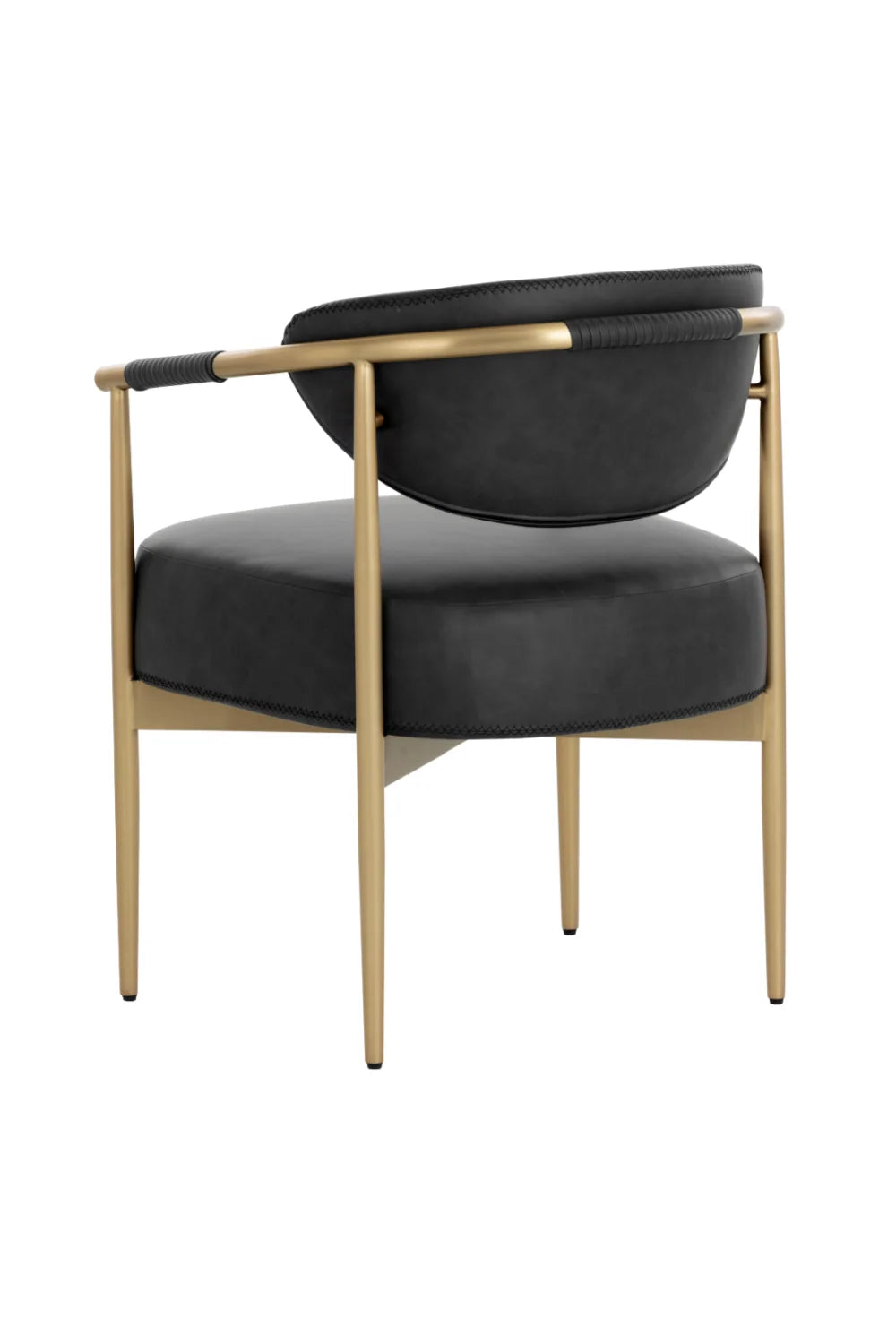 Luxury Woven Modern Dining Armchair European Style for Villa