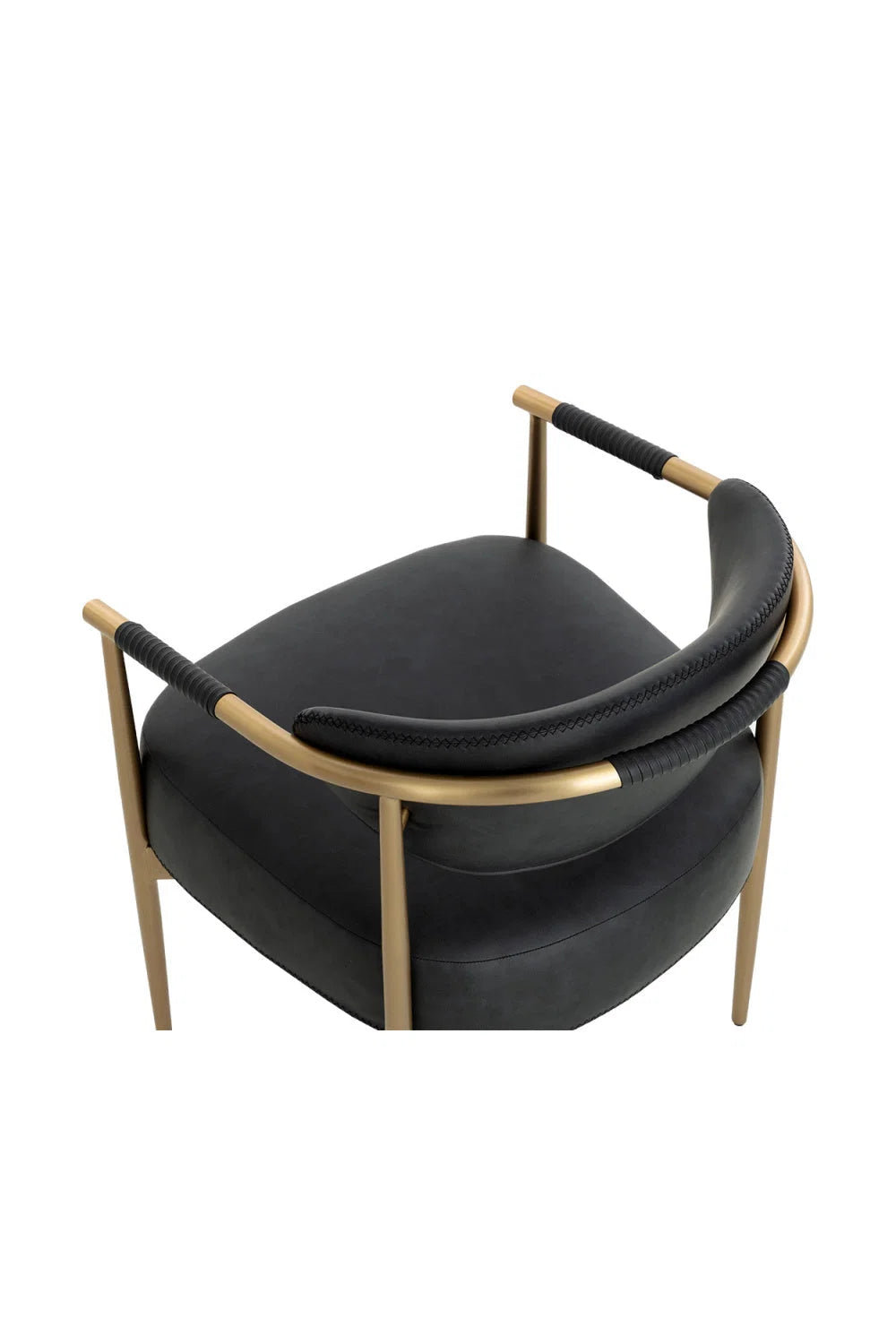 Luxury Woven Modern Dining Armchair European Style for Villa