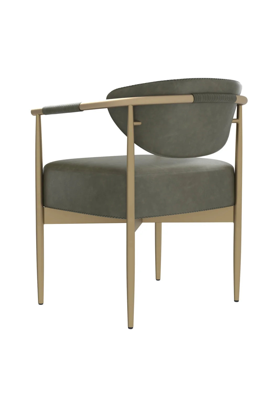 Luxury Woven Modern Dining Armchair European Style for Villa