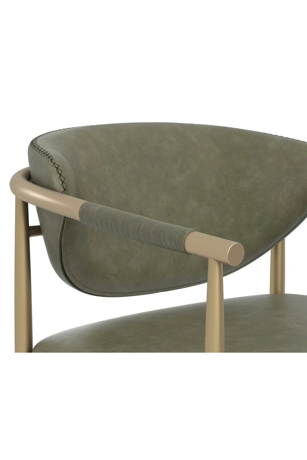 Luxury Woven Modern Dining Armchair European Style for Villa