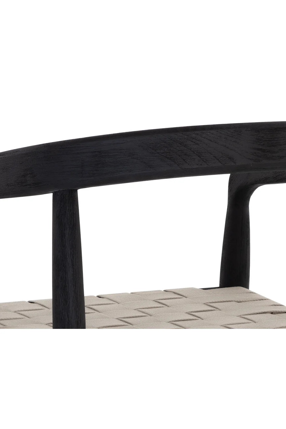 Luxury Woven Modern Dining Armchair European Style for Villa