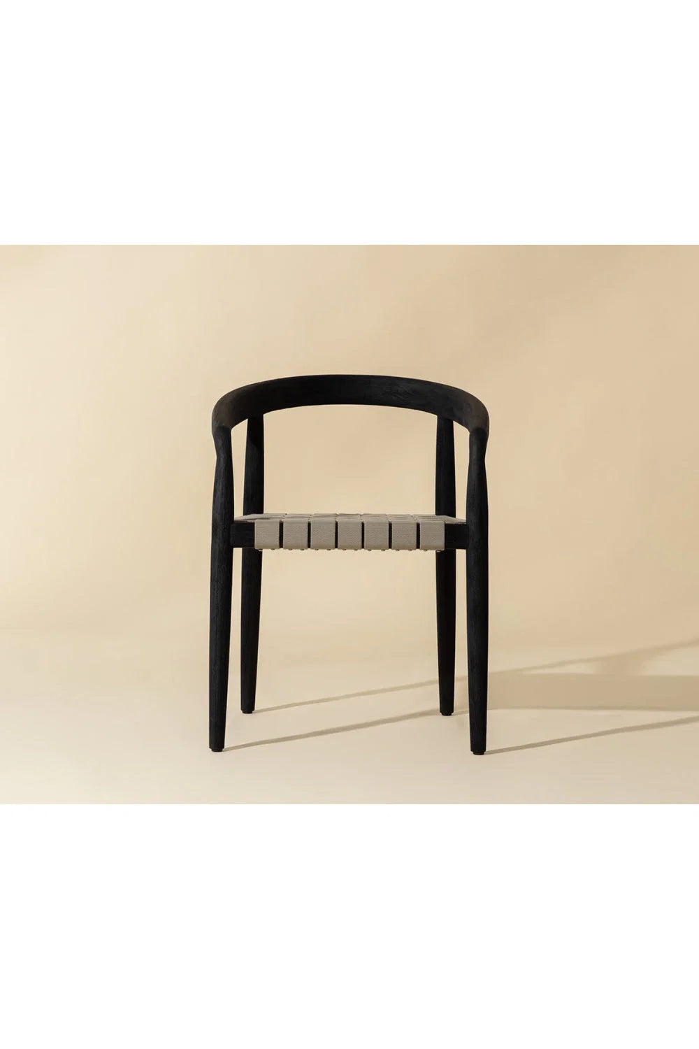 Luxury Woven Modern Dining Armchair European Style for Villa
