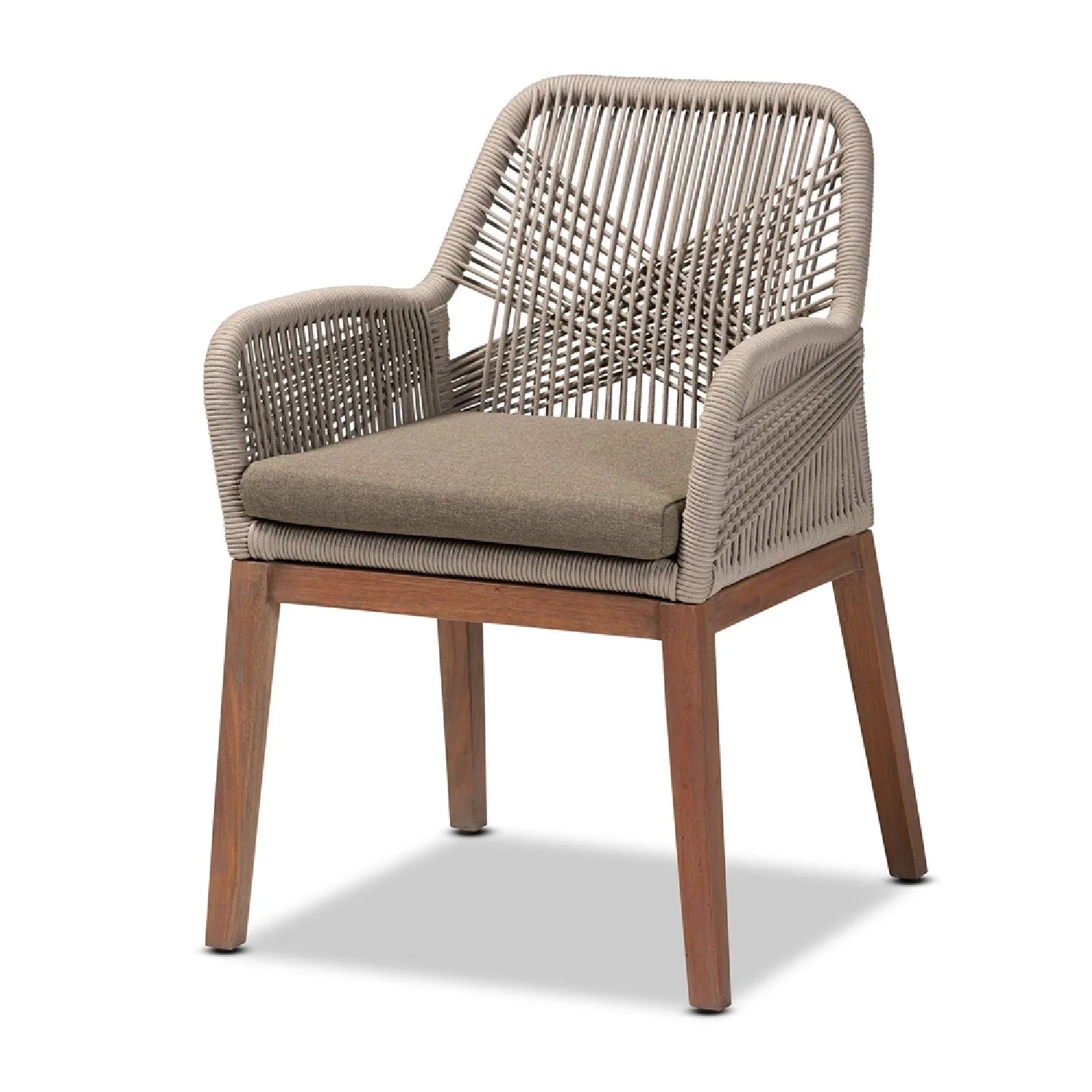 Luxury Woven Modern Dining Chair European Style for Villa