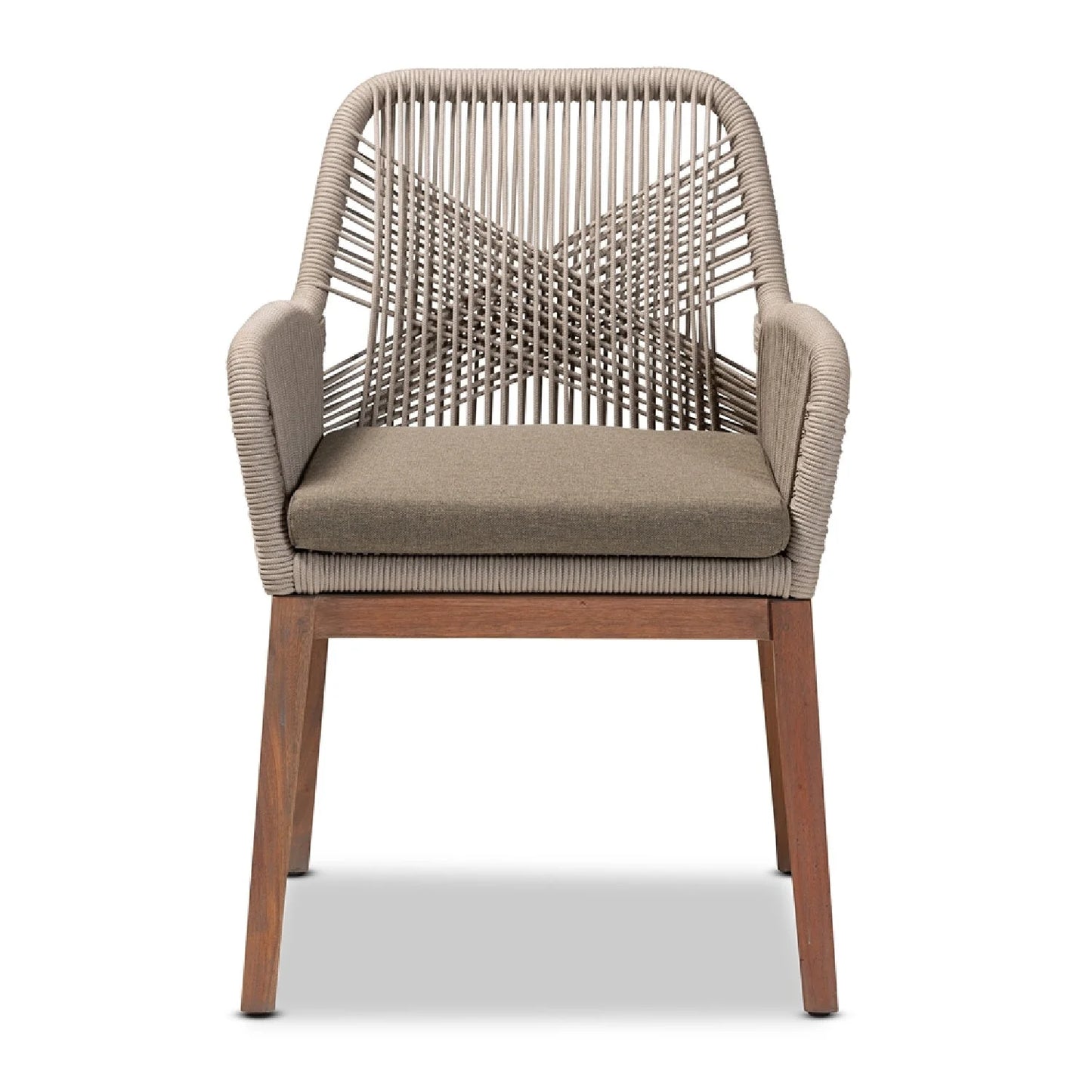 Luxury Woven Modern Dining Chair European Style for Villa