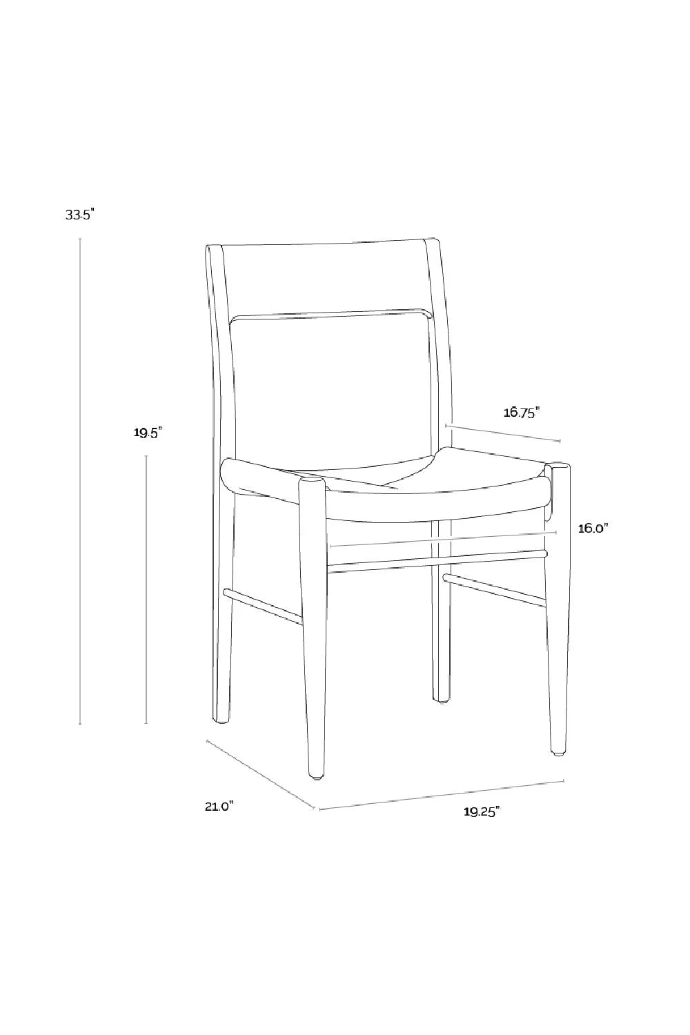 Luxury Woven Modern Dining Chair European Style for Villa