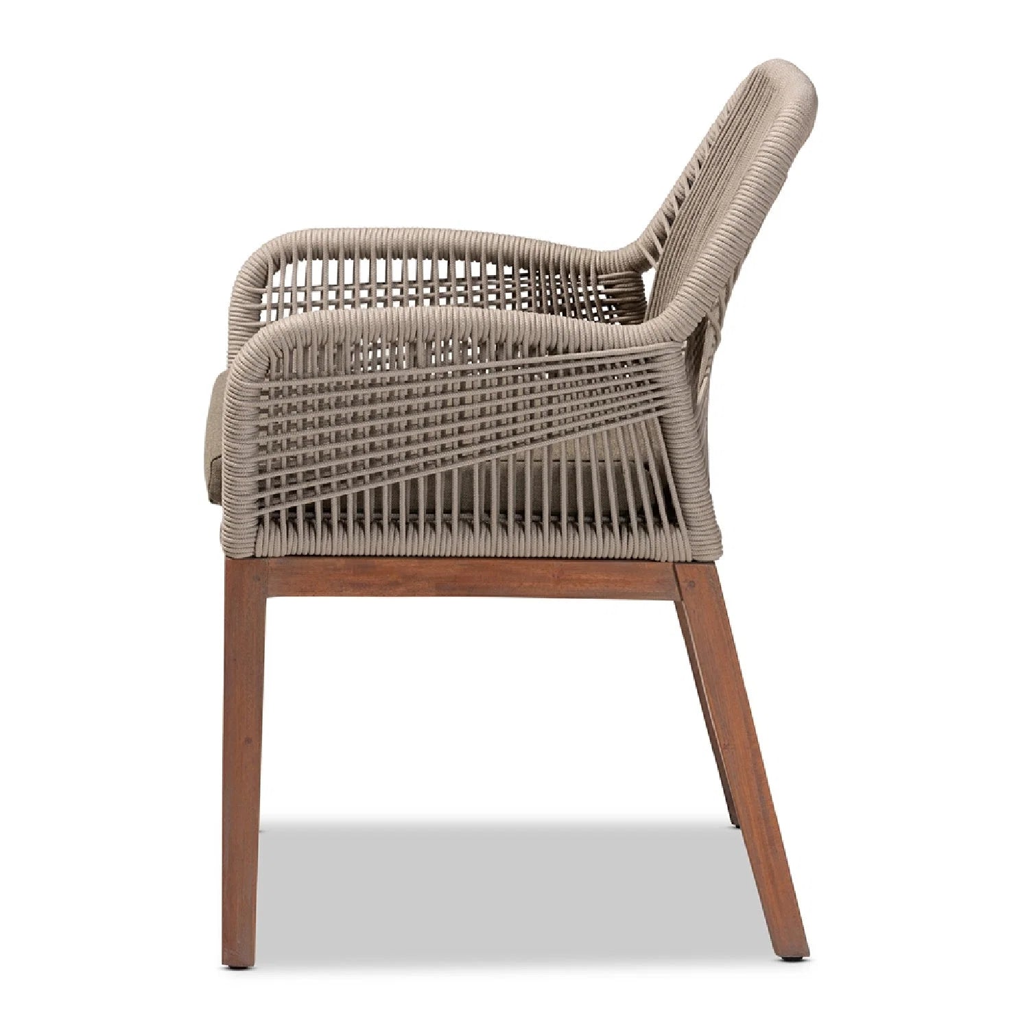 Luxury Woven Modern Dining Chair European Style for Villa