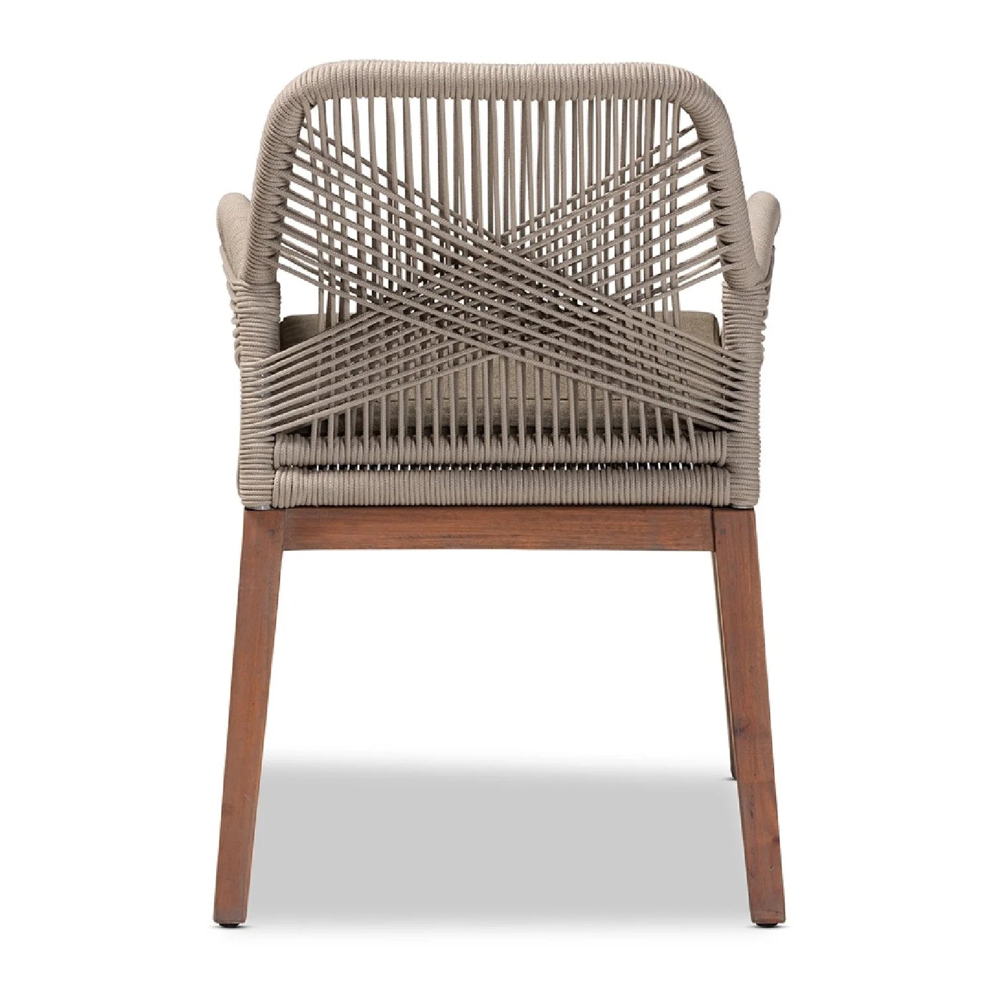 Luxury Woven Modern Dining Chair European Style for Villa