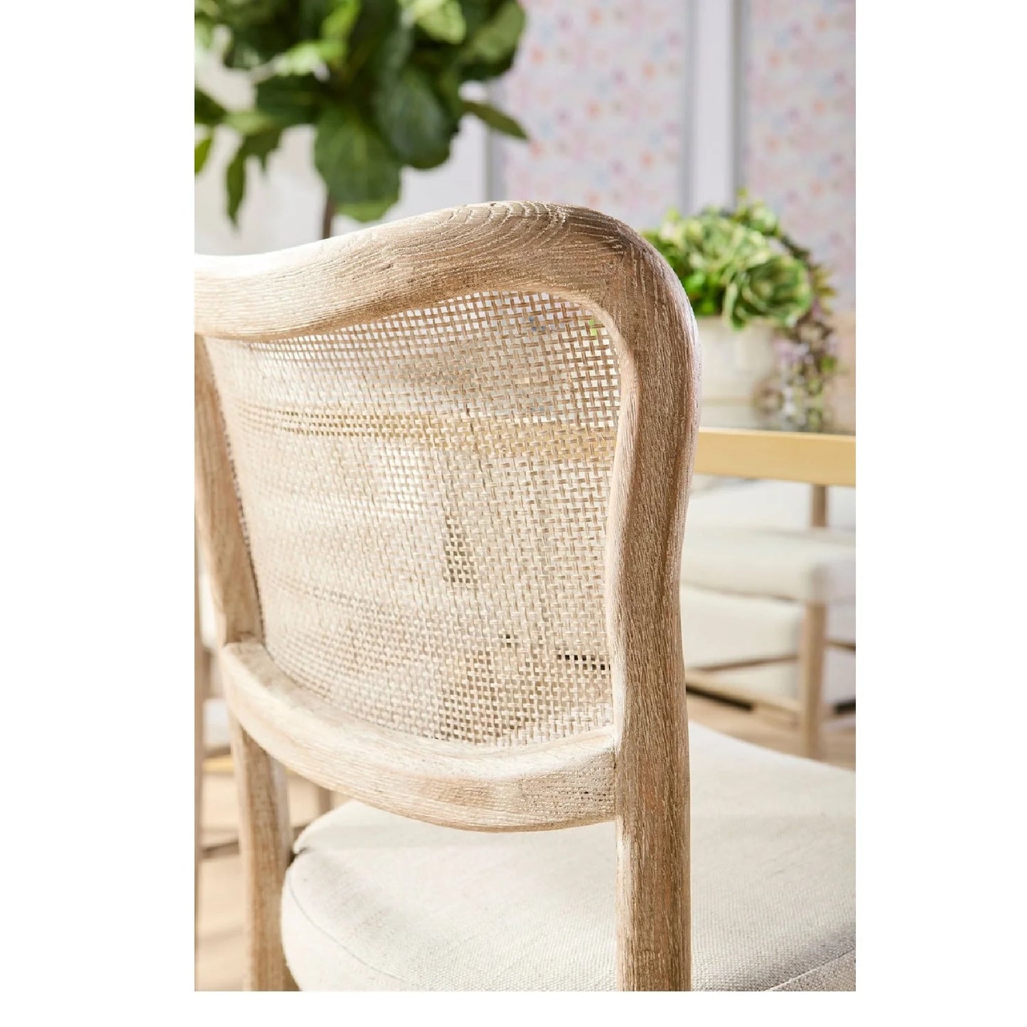 Luxury Woven Modern Dining Chair European Style for Villa
