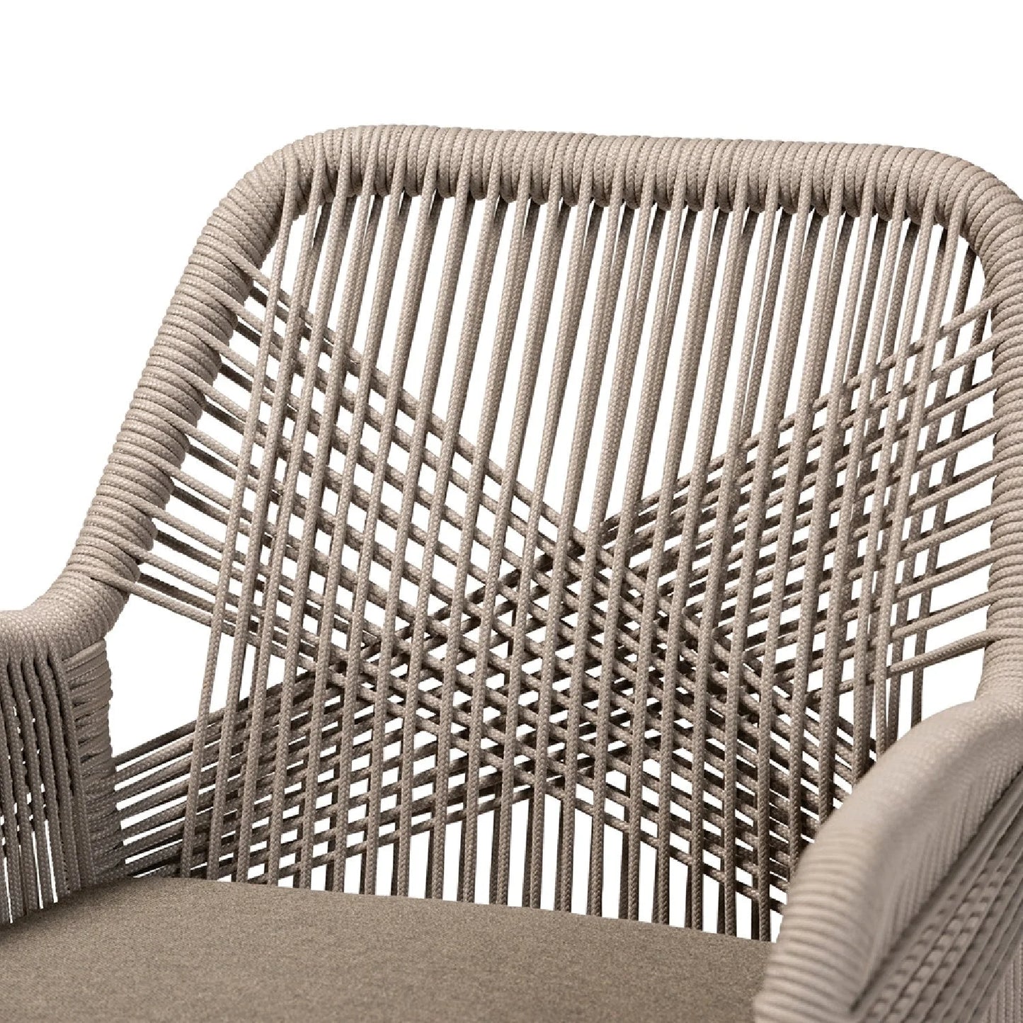 Luxury Woven Modern Dining Chair European Style for Villa