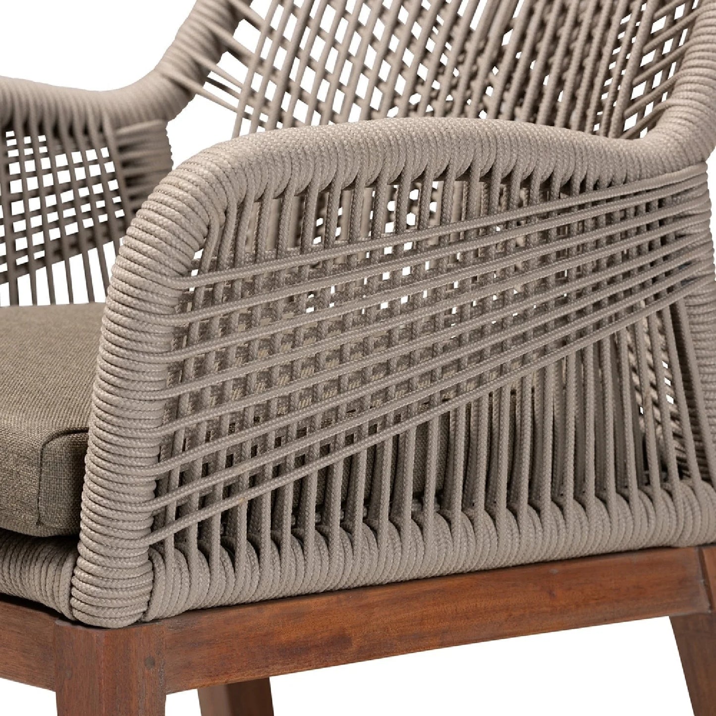 Luxury Woven Modern Dining Chair European Style for Villa