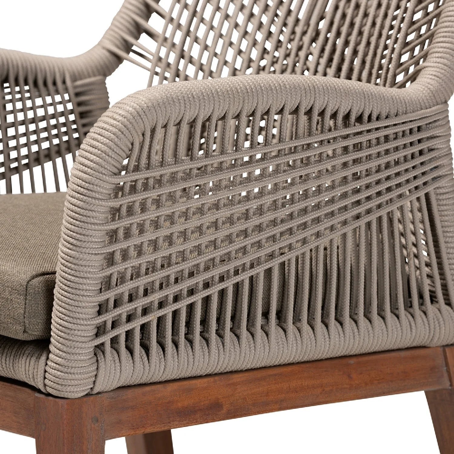 Luxury Woven Modern Dining Chair European Style for Villa