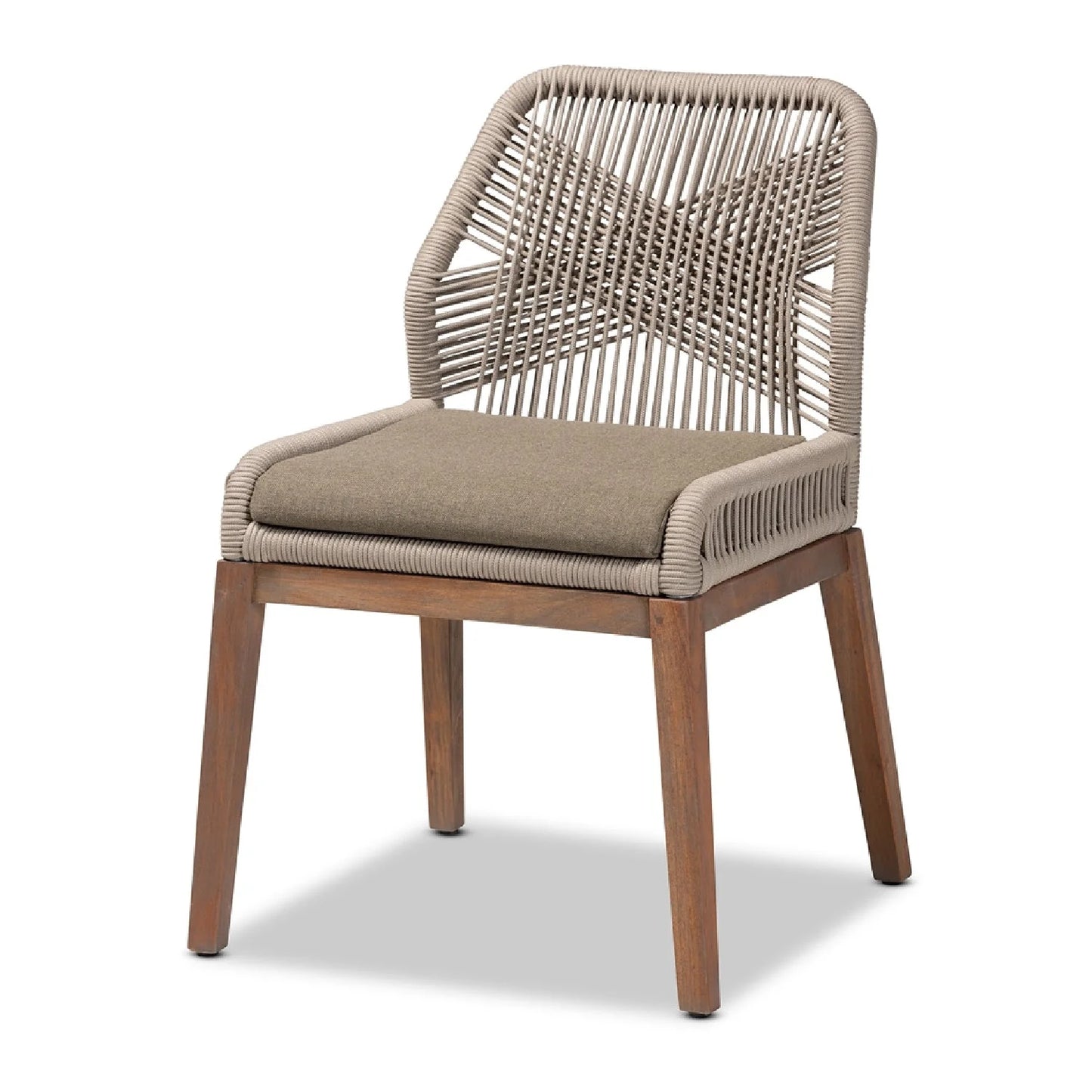 Luxury Woven Modern Dining Chair European Style for Villa