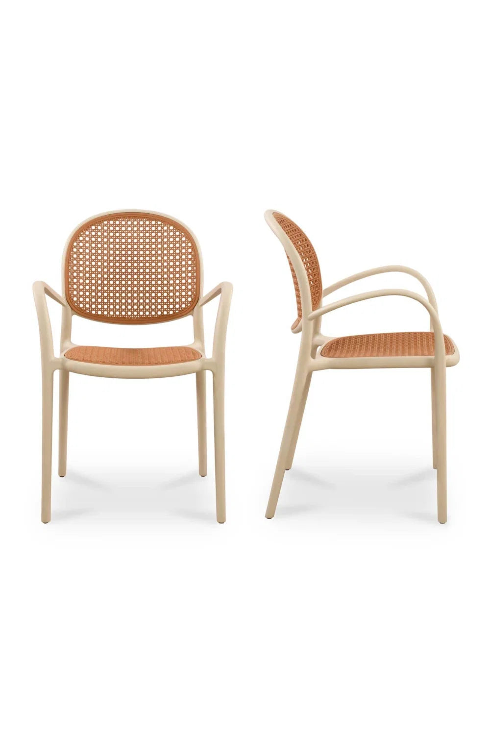Luxury Woven Modern Dining Chair European Style for Villa