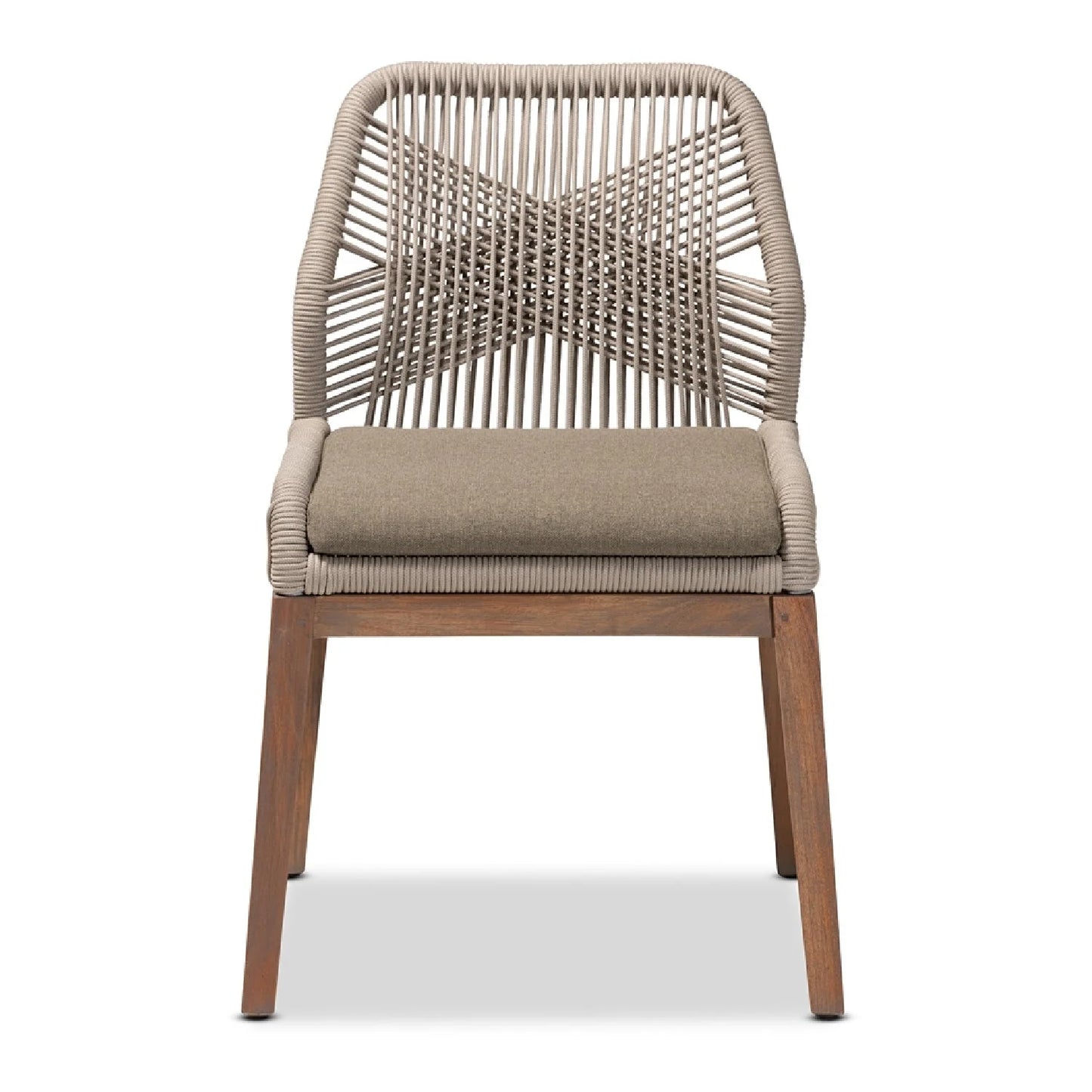 Luxury Woven Modern Dining Chair European Style for Villa