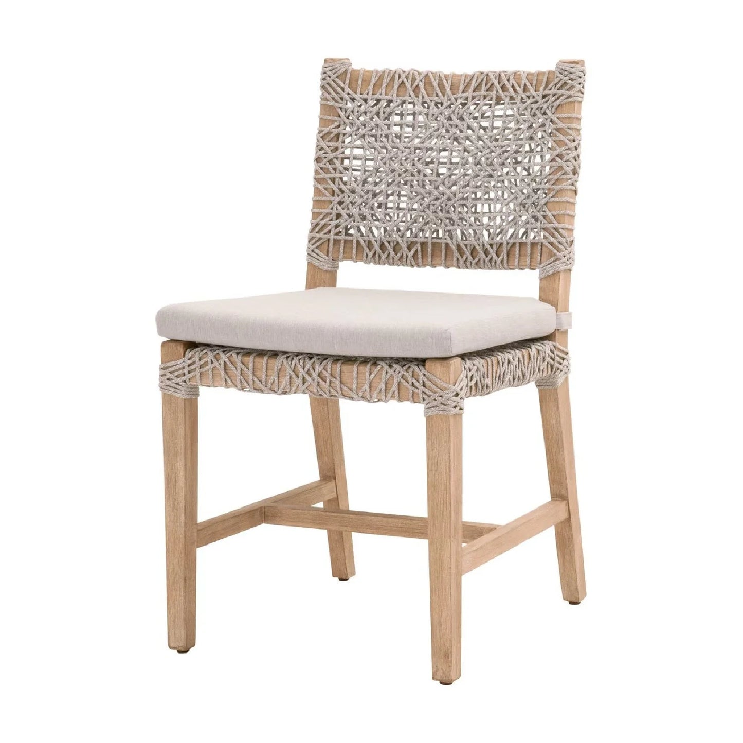 Luxury Woven Modern Dining Chair European Style for Villa
