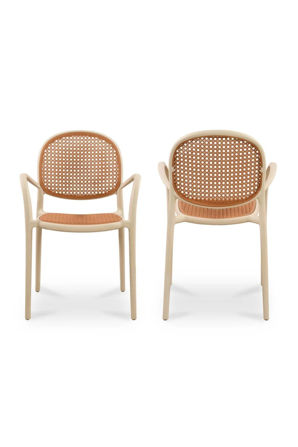 Luxury Woven Modern Dining Chair European Style for Villa