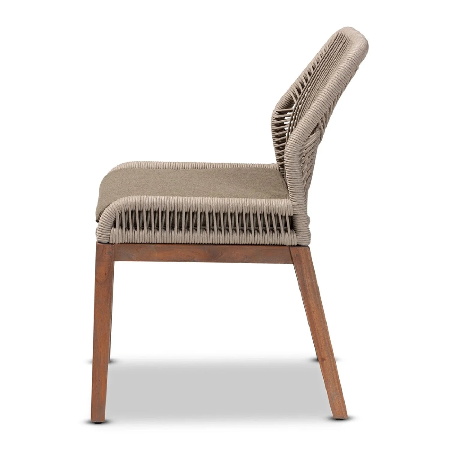 Luxury Woven Modern Dining Chair European Style for Villa