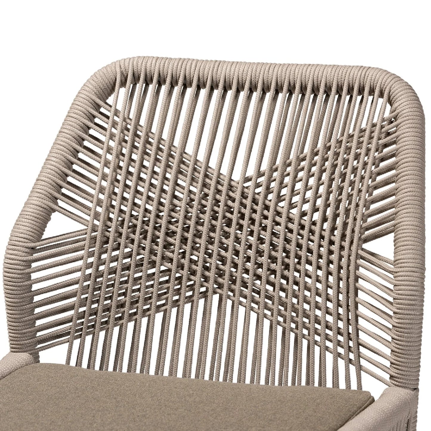Luxury Woven Modern Dining Chair European Style for Villa