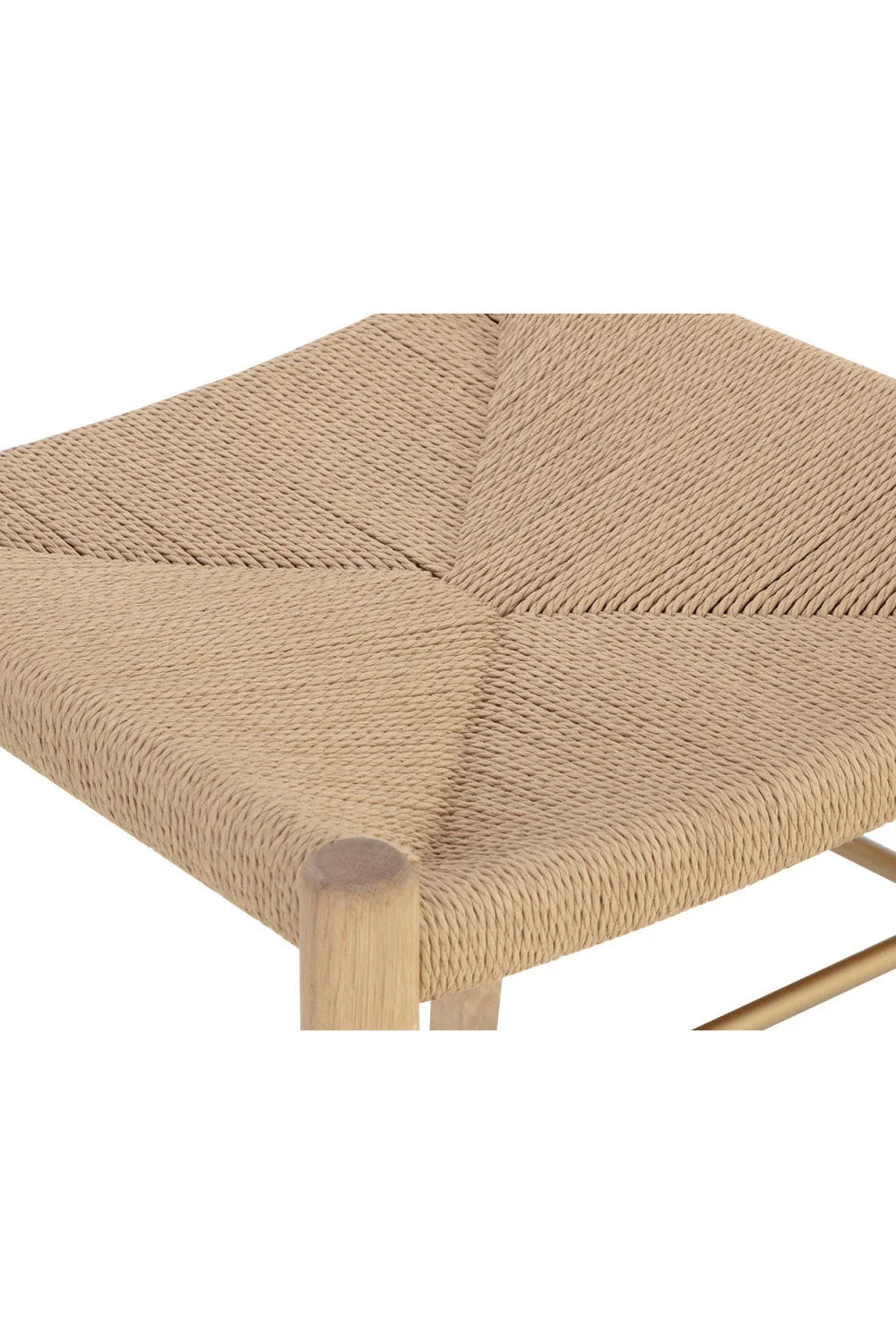 Luxury Woven Modern Dining Chair European Style for Villa