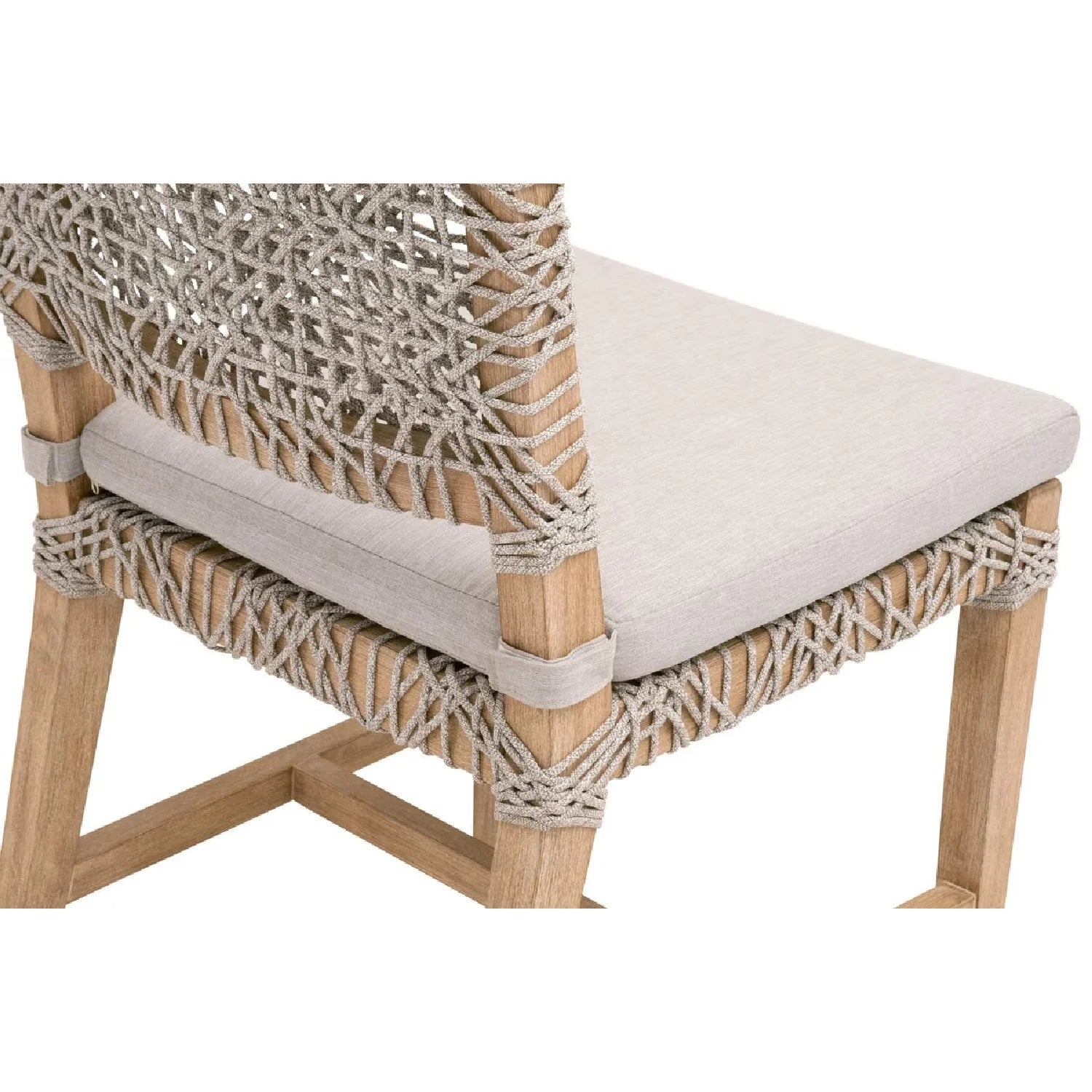 Luxury Woven Modern Dining Chair European Style for Villa