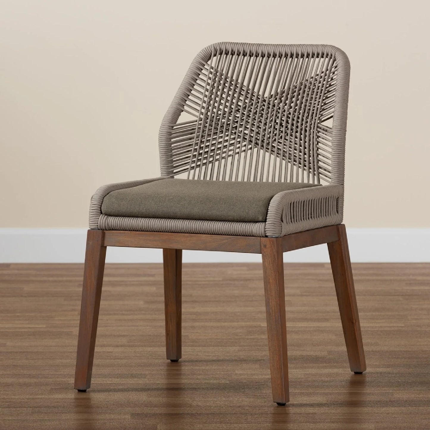 Luxury Woven Modern Dining Chair European Style for Villa