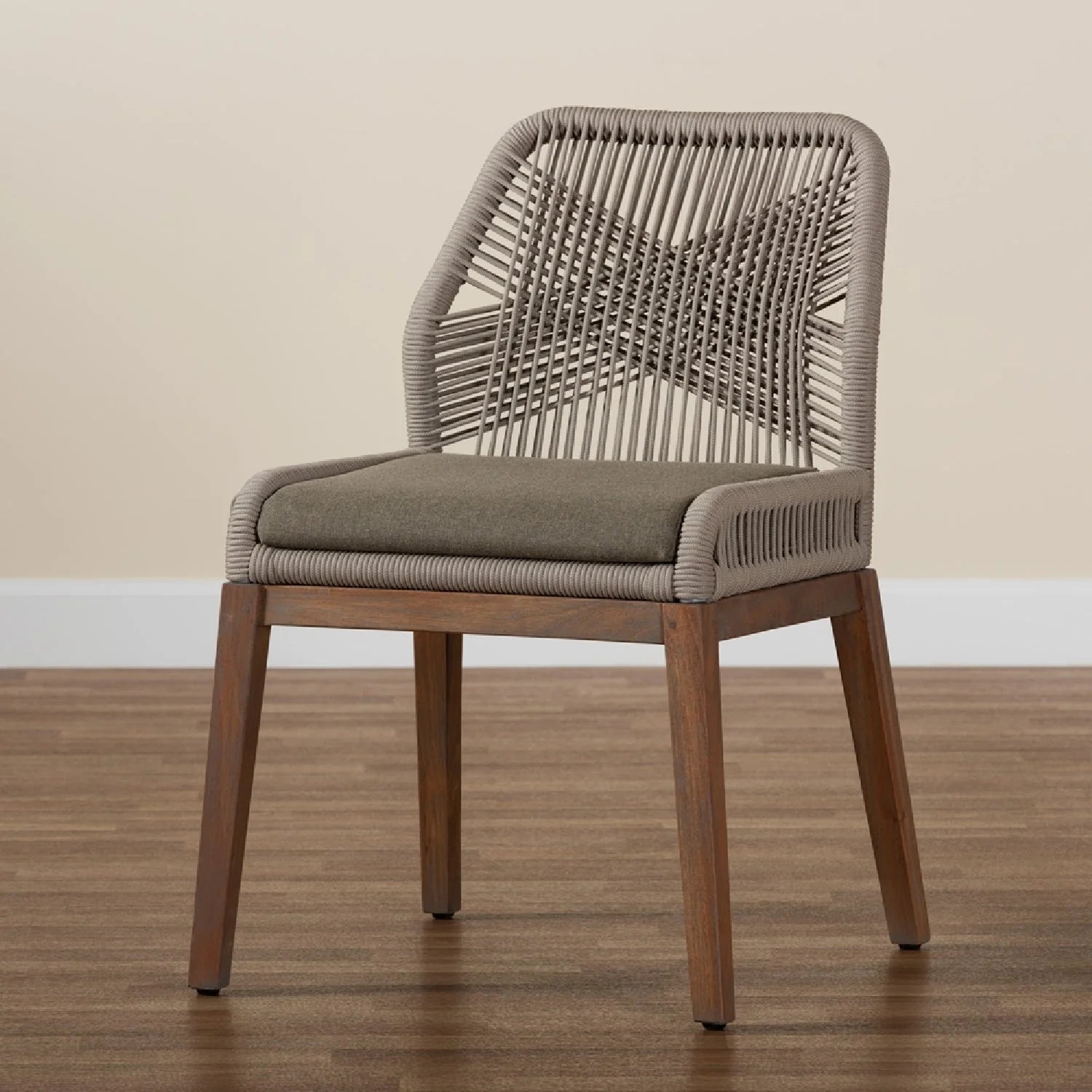 Luxury Woven Modern Dining Chair European Style for Villa