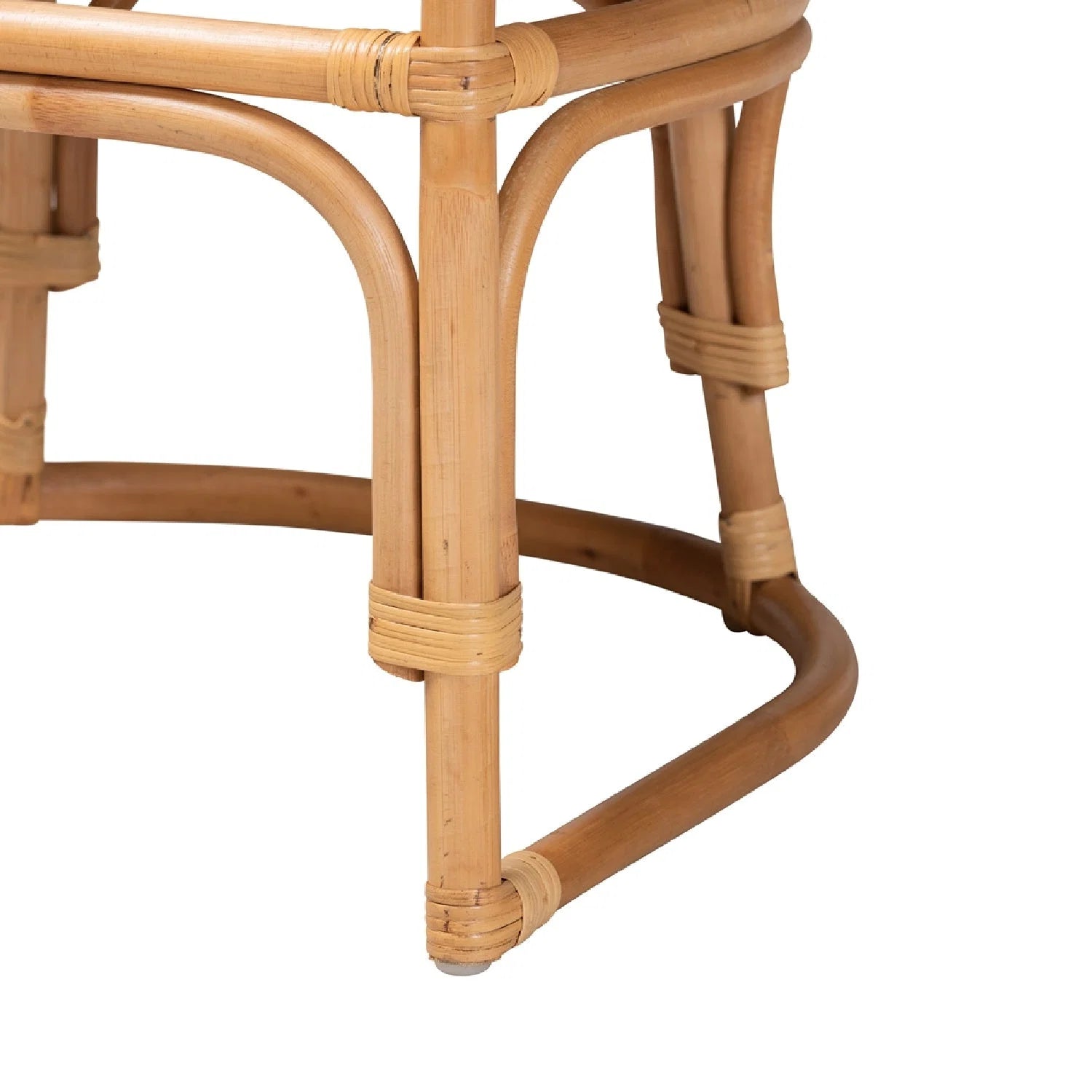 Luxury Woven Rattan Accent Chair European Style for Villa