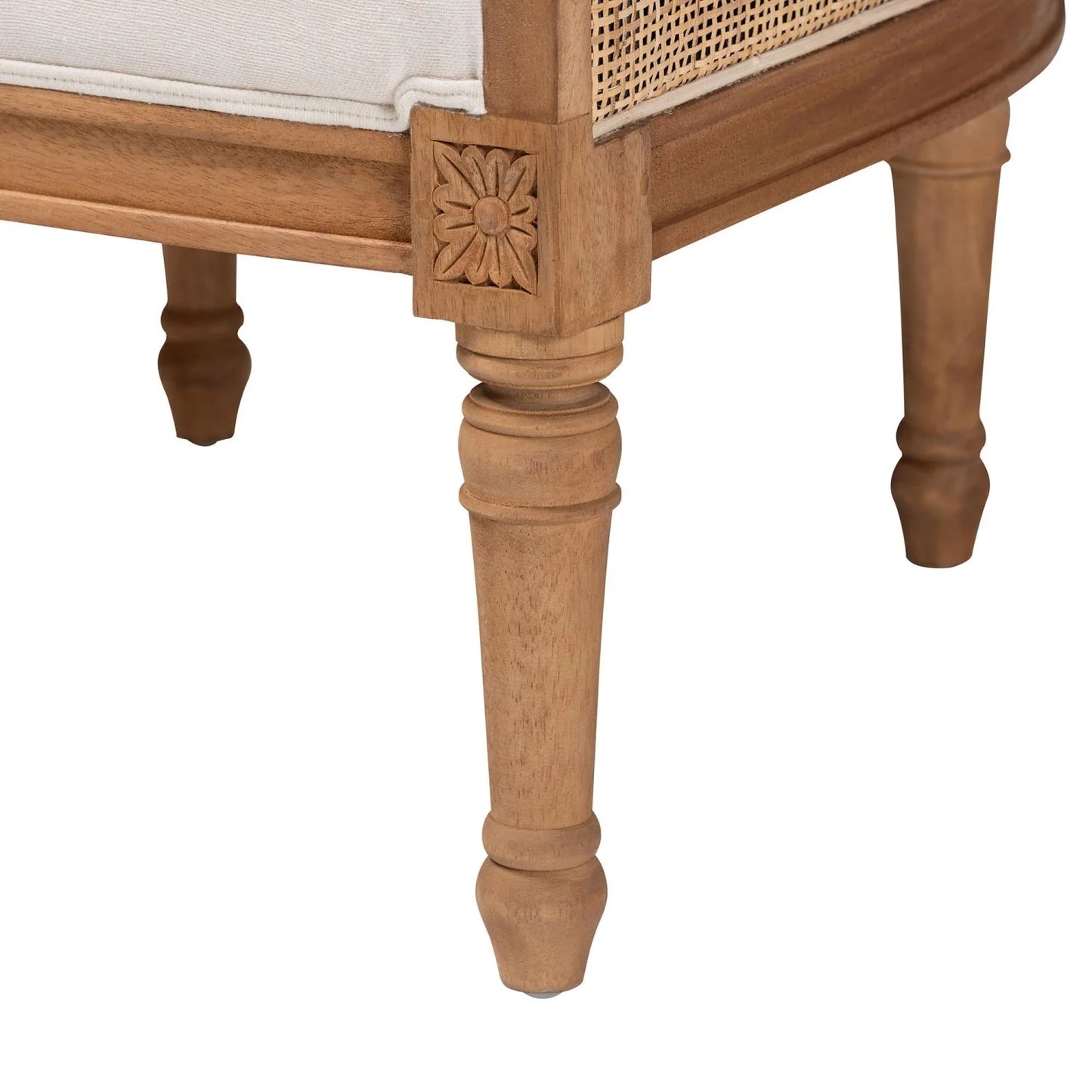 Luxury Woven Rattan Accent Chair Modern Italian Style for Villa