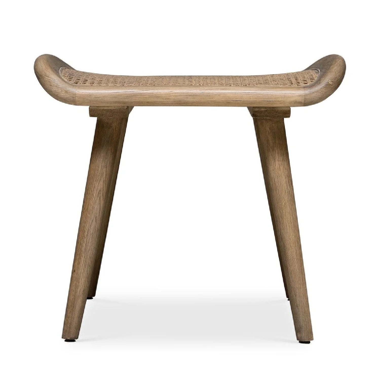 Luxury Woven Rattan Bench European Style for Villa