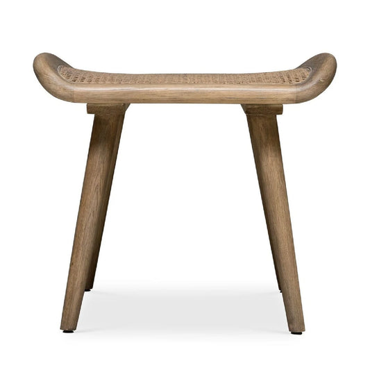 Luxury Woven Rattan Bench European Style for Villa