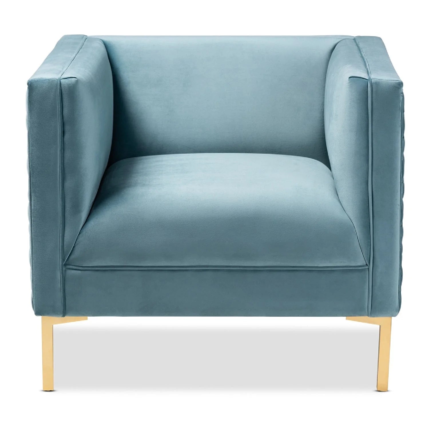 Luxury Woven Velvet Lounge Chair Modern Italian Style for Villa