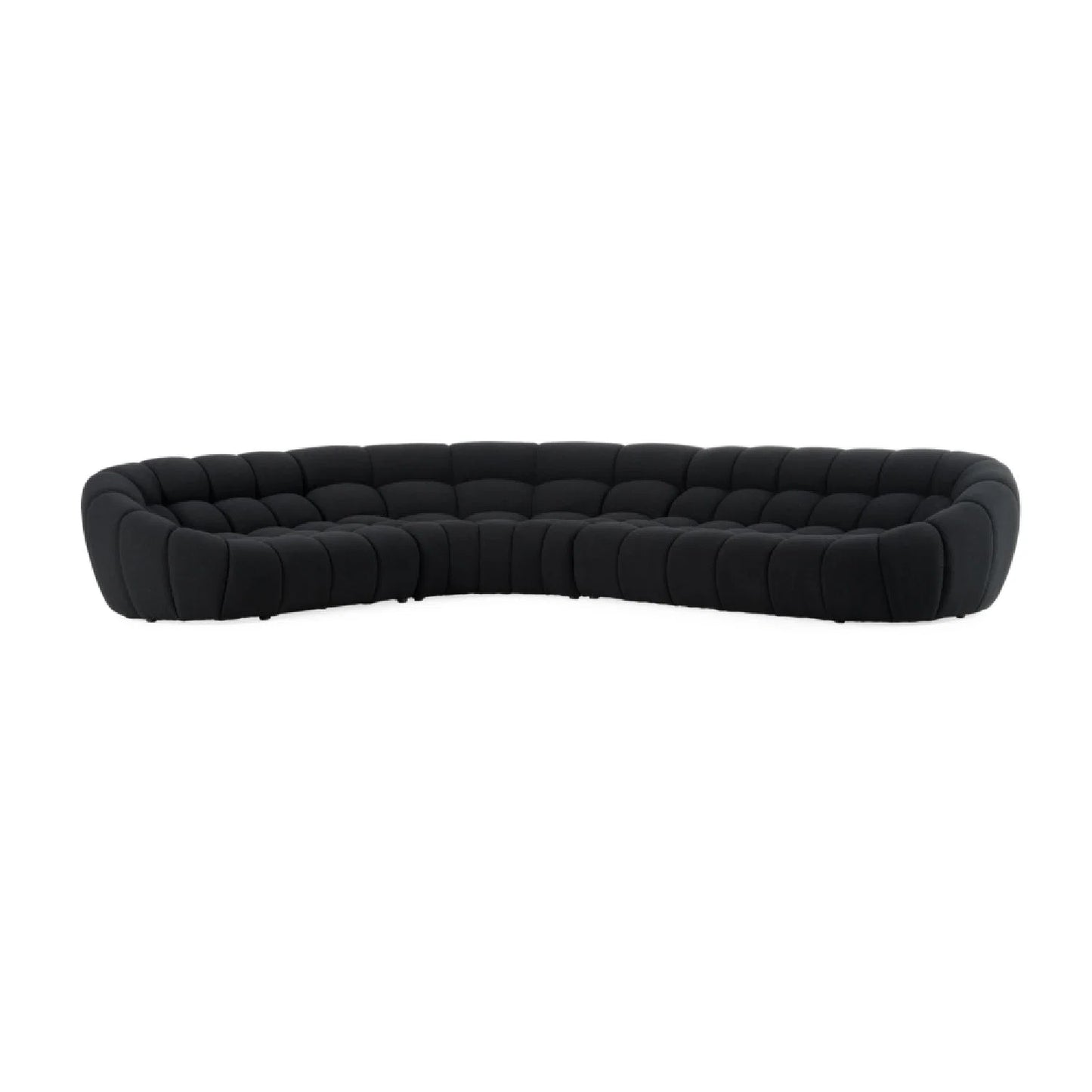Luxury Yolonda Tufted Sectional Sofa Modern Italian Style for Villa