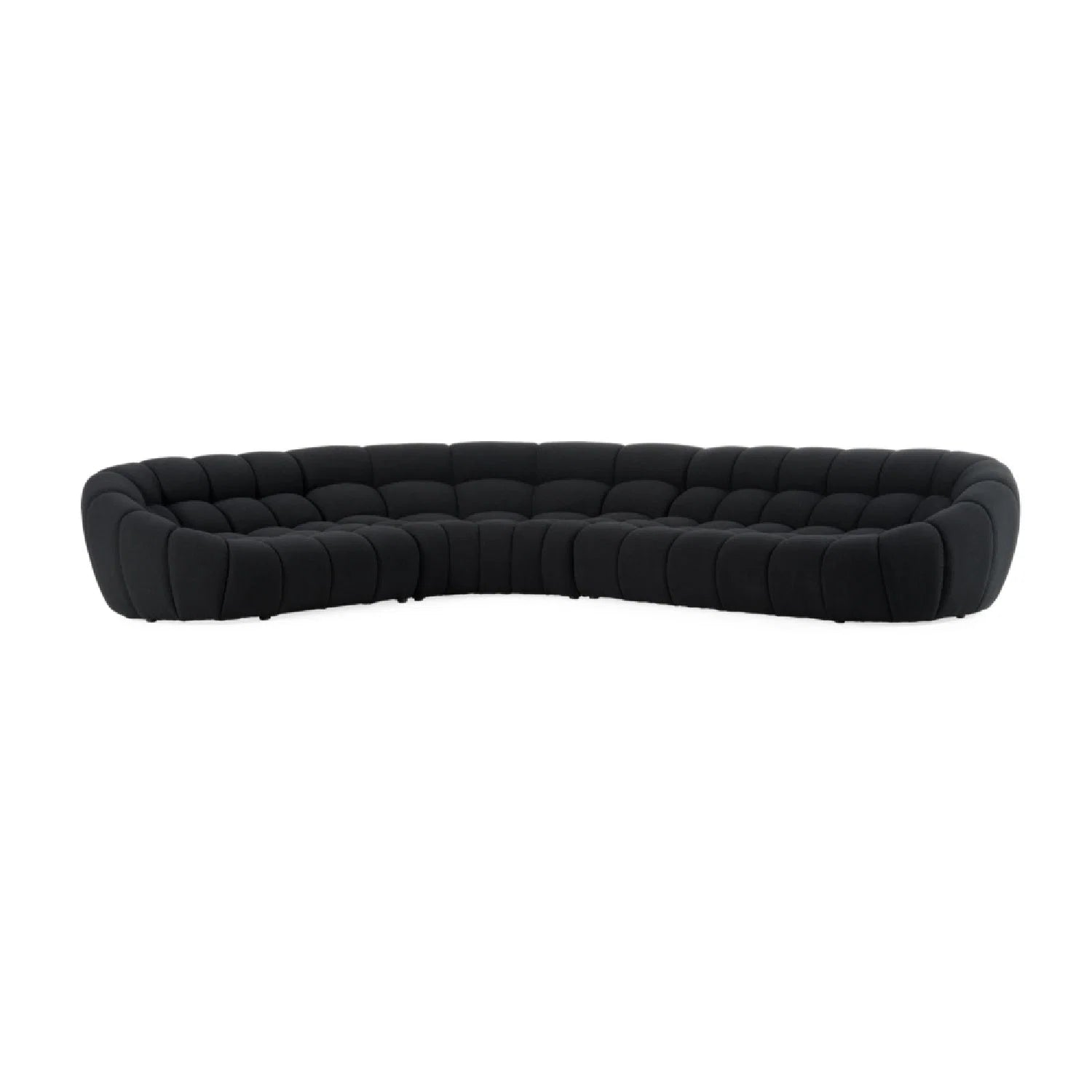 Luxury Yolonda Tufted Sectional Sofa Modern Italian Style for Villa