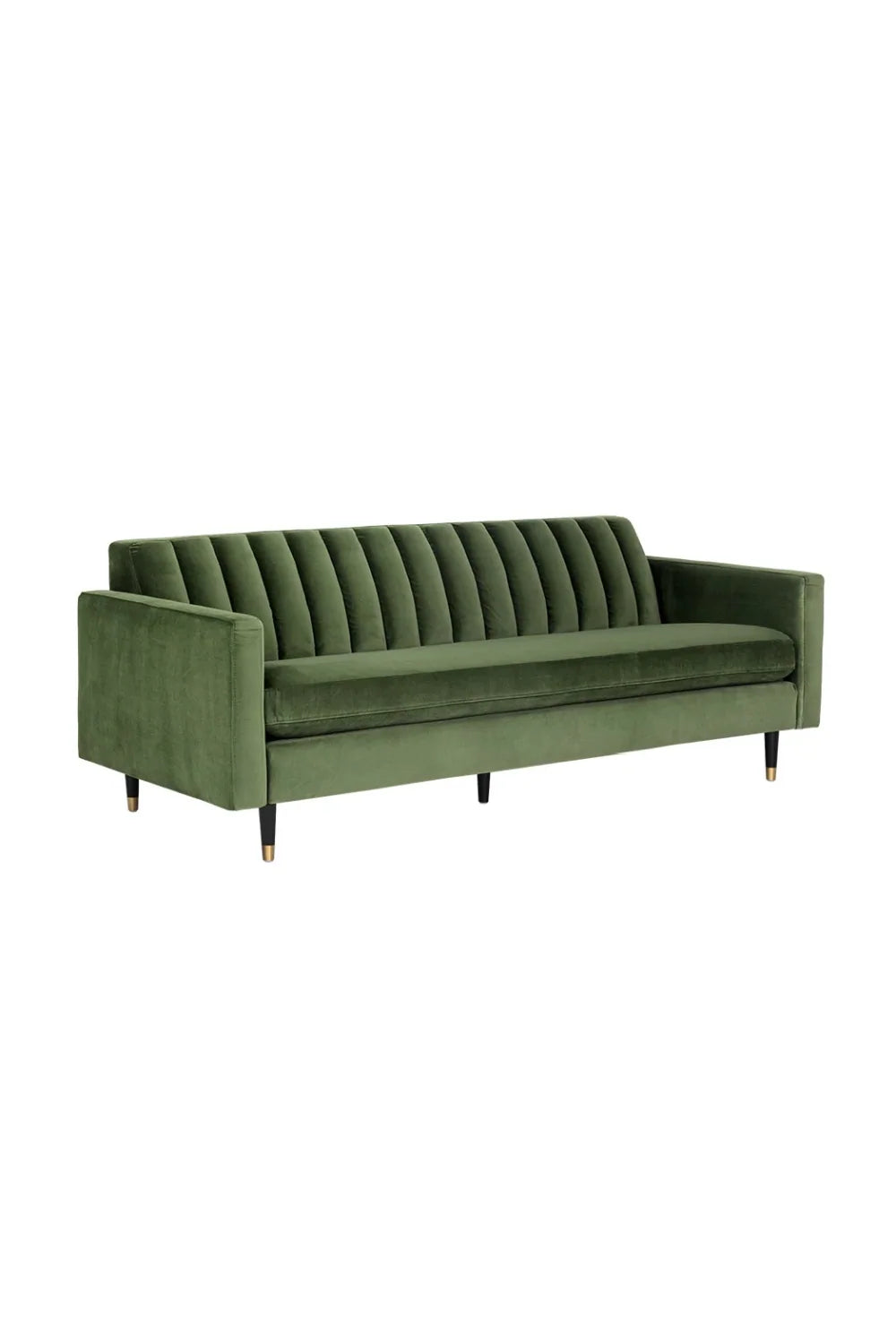Luxury Yosi Velvet Sofa Modern Italian Style for Villa