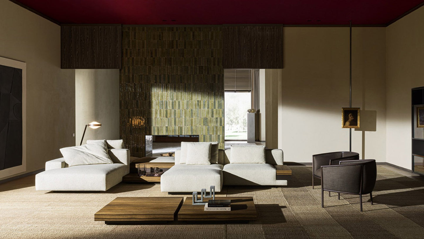 Luxury Marteen Modular Sofa Modern Italian Style for Villa