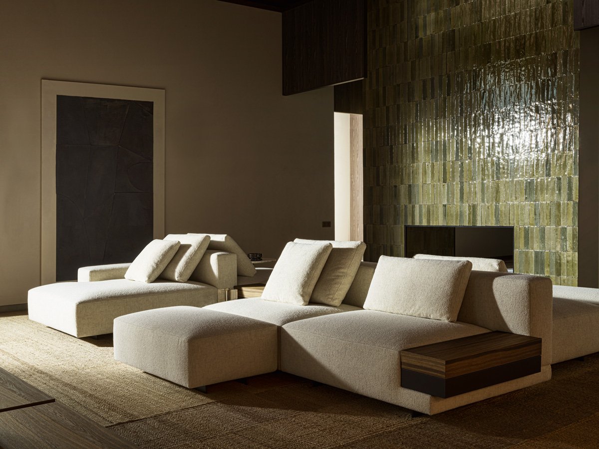 Luxury Marteen Modular Sofa Modern Italian Style for Villa