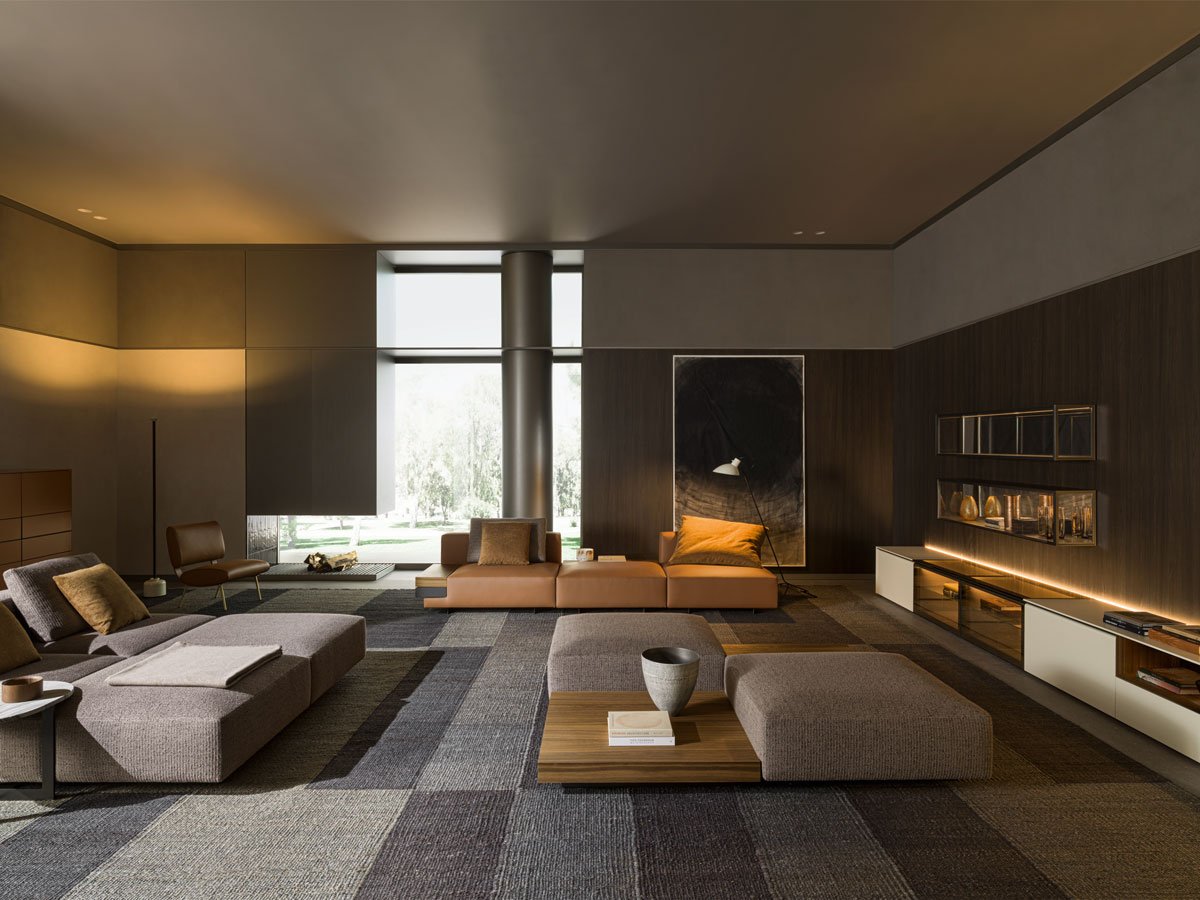 Luxury Marteen Modular Sofa Modern Italian Style for Villa