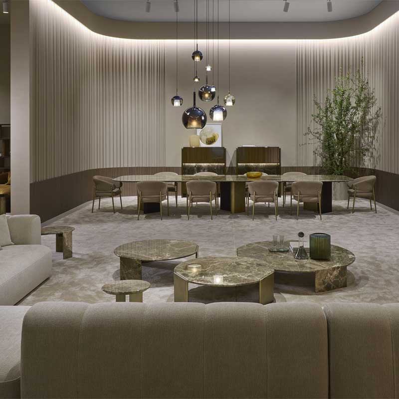 Luxury Maya Coffee Table Modern Italian Style for Villa