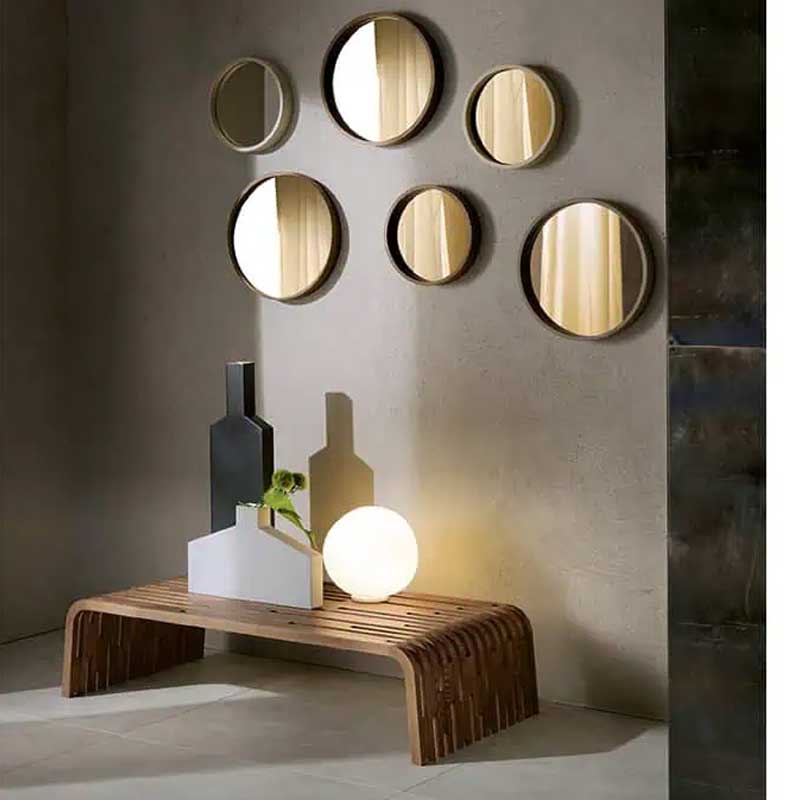 Luxury Millerighe Coffee Table Modern Italian Style for Villa