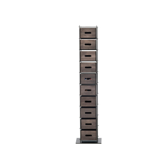 Luxury Solid Ash Tall Chest Modern Italian Style for Villa