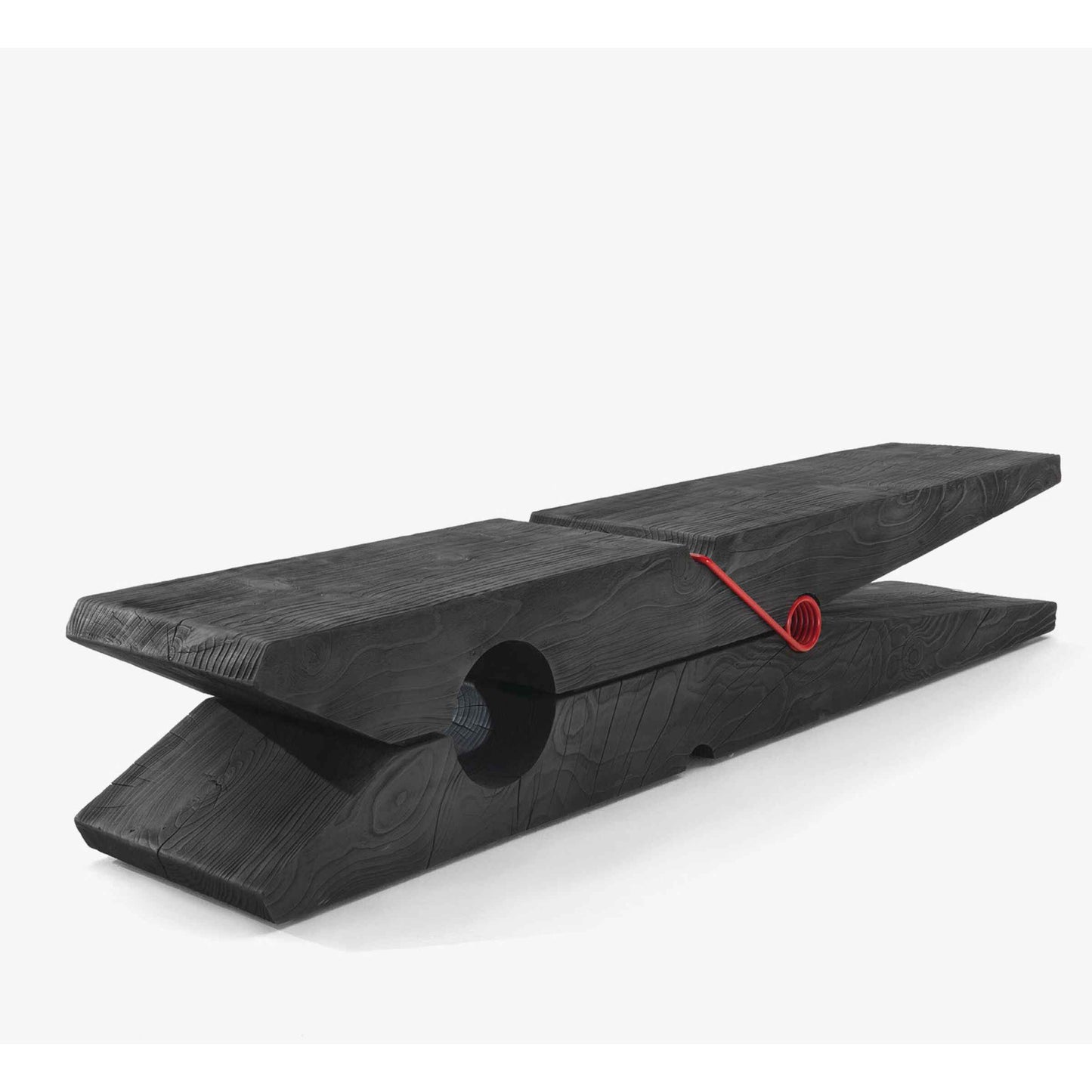 Wood Bench MOLLETTA by Beldessari & Beldessari for Riva 1920