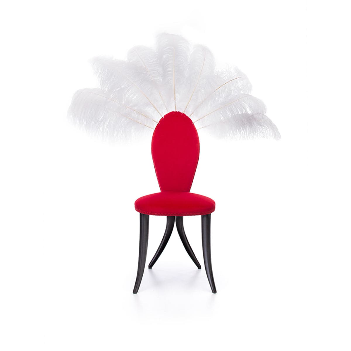 Moulin Rouge Dining Chair by Studio65 – Italian Designer Velvet Piece