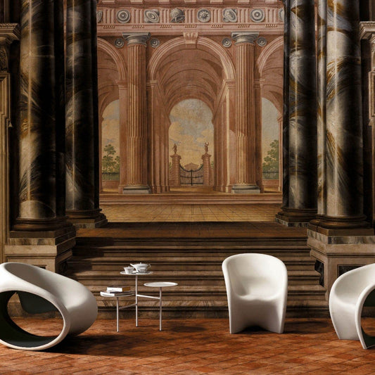 Luxury MT3 Sculptural Armchair Modern Italian Style for Villa