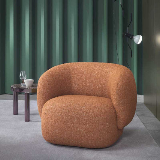 Luxury Noah Lounge Armchair Modern Italian Style for Villa