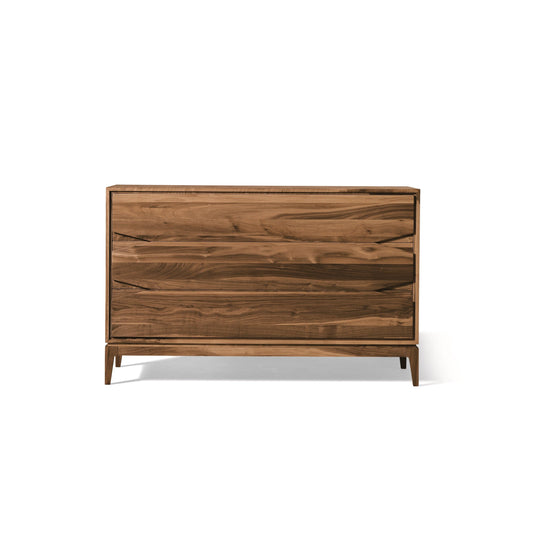 Luxury Walnut Wood Chest of Drawers Modern Italian Style for Villa