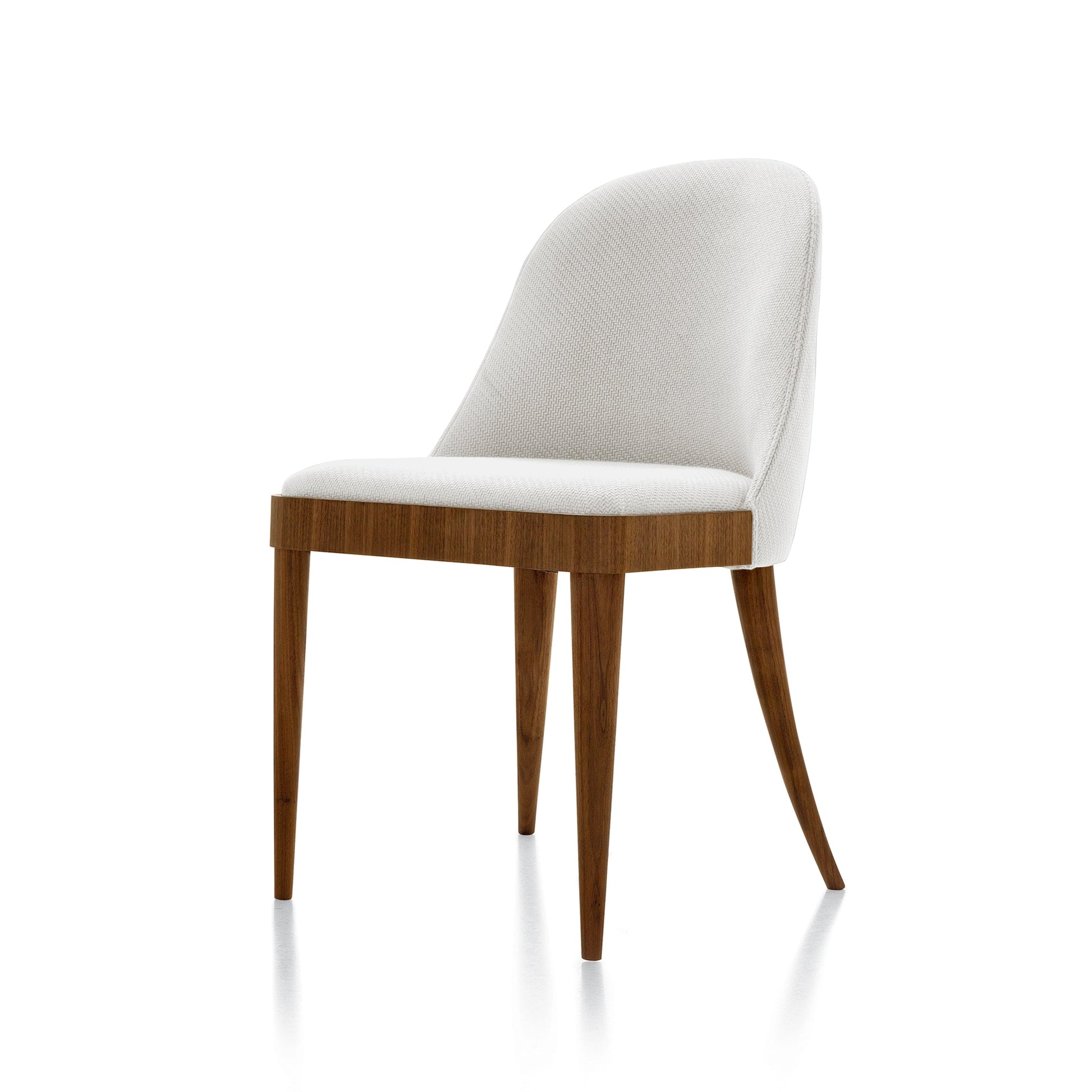 Dining Chair Cordiale – Handmade Natural Walnut Dale Italia Statement Piece